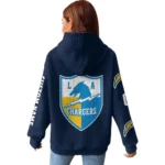 Nfl Los Angeles Chargers Waffle Hoodie Go Chargers 1