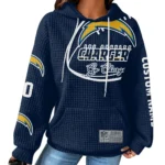 Nfl Los Angeles Chargers Waffle Hoodie Go Chargers 1