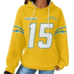 Nfl Los Angeles Chargers Waffle Hoodie Ladd Mcconkey 1