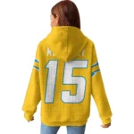 Nfl Los Angeles Chargers Waffle Hoodie Ladd Mcconkey 1