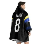 Nfl Los Angeles Rams Blanket Hoodie Jared Verse Black 1