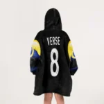 Nfl Los Angeles Rams Blanket Hoodie Jared Verse Black 1