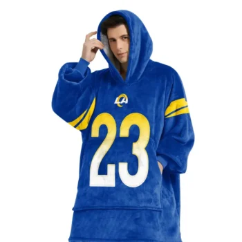 Nfl Los Angeles Rams Blanket Hoodie Kyren Williams 2
