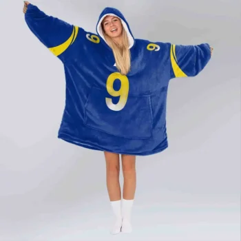 Nfl Los Angeles Rams Blanket Hoodie Matthew Stafford 2