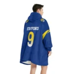 Nfl Los Angeles Rams Blanket Hoodie Matthew Stafford 1