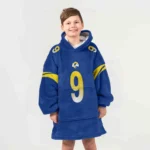 Nfl Los Angeles Rams Blanket Hoodie Matthew Stafford 1