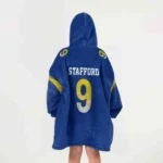 Nfl Los Angeles Rams Blanket Hoodie Matthew Stafford 1