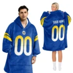 Nfl Los Angeles Rams Custom Blanket Hoodie 1