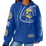 Nfl Los Angeles Rams Waffle Hoodie Go Rams 1