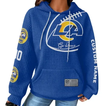 Nfl Los Angeles Rams Waffle Hoodie Go Rams 2