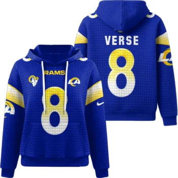 Nfl Los Angeles Rams Waffle Hoodie Jared Verse 1