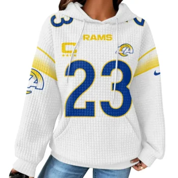 Nfl Los Angeles Rams Waffle Hoodie Kyren Williams 2