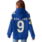Nfl Los Angeles Rams Waffle Hoodie Matthew Stafford 1
