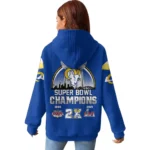 Nfl Los Angeles Rams Waffle Hoodie Team 1