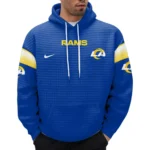 Nfl Los Angeles Rams Waffle Hoodie Team 1