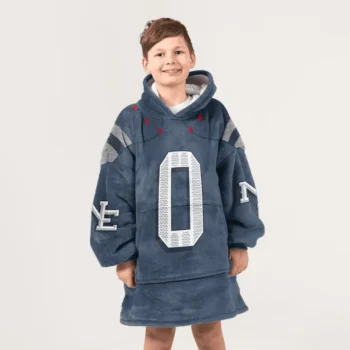 Nfl New England Patriots Blanket Hoodie Christian Gonzalez 2