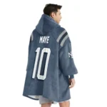 Nfl New England Patriots Blanket Hoodie Drake Maye 1