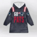 Nfl New England Patriots Blanket Hoodie Go Pats 1