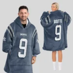 Nfl New England Patriots Blanket Hoodie Kayshon Boutte 1