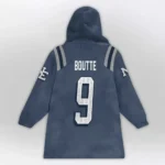 Nfl New England Patriots Blanket Hoodie Kayshon Boutte 1
