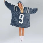 Nfl New England Patriots Blanket Hoodie Kayshon Boutte 1