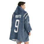 Nfl New England Patriots Blanket Hoodie Kayshon Boutte 1