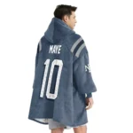 Nfl New England Patriots Blanket Hoodie Rivalries Jersey Style 1
