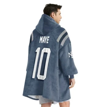 Nfl New England Patriots Blanket Hoodie Rivalries Jersey Style 2