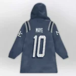 Nfl New England Patriots Blanket Hoodie Rivalries Jersey Style 1