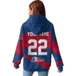 Nfl New England Patriots Custom Waffle Hoodie 1