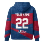 Nfl New England Patriots Custom Waffle Hoodie 1
