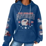 Nfl New England Patriots Waffle Hoodie Bold Patriots Attitude 1