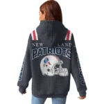Nfl New England Patriots Waffle Hoodie Built For Glory 1