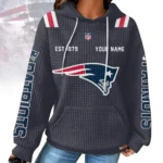 Nfl New England Patriots Waffle Hoodie Built For Glory 1