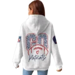 Nfl New England Patriots Waffle Hoodie Chic Patriots Fan 1