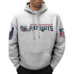 Nfl New England Patriots Waffle Hoodie Chic Patriots Fan 1