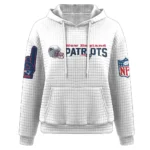 Nfl New England Patriots Waffle Hoodie Chic Patriots Fan 1