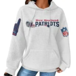 Nfl New England Patriots Waffle Hoodie Chic Patriots Fan 1