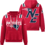 Nfl New England Patriots Waffle Hoodie Go Pats 1