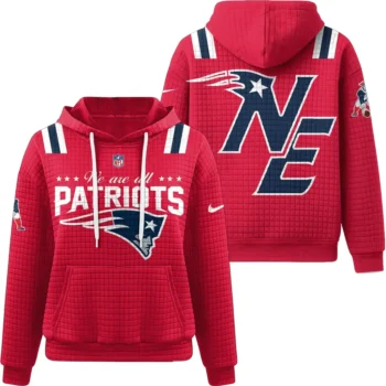 Nfl New England Patriots Waffle Hoodie Go Pats 1