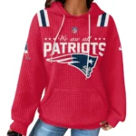 Nfl New England Patriots Waffle Hoodie Go Pats 1