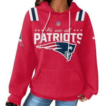 Nfl New England Patriots Waffle Hoodie Go Pats 2