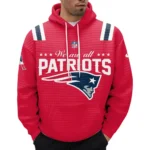 Nfl New England Patriots Waffle Hoodie Go Pats 1