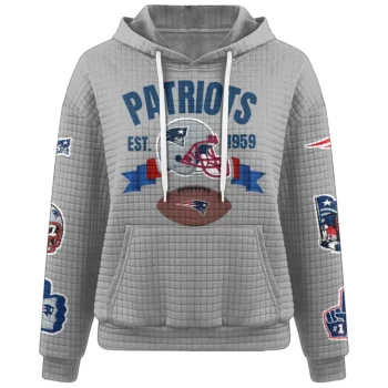 Nfl New England Patriots Waffle Hoodie Legacy 2