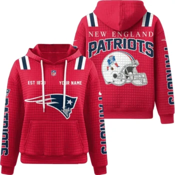 Nfl New England Patriots Waffle Hoodie Patriot Pride 1