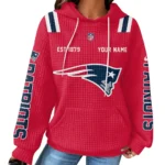 Nfl New England Patriots Waffle Hoodie Patriot Pride 1