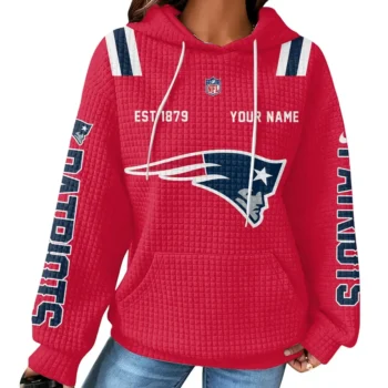 Nfl New England Patriots Waffle Hoodie Patriot Pride 2