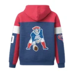 Nfl New England Patriots Waffle Hoodie Retro Patriots Spirit 1