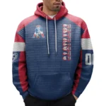 Nfl New England Patriots Waffle Hoodie Retro Patriots Spirit 1