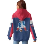 Nfl New England Patriots Waffle Hoodie Retro Patriots Spirit 1